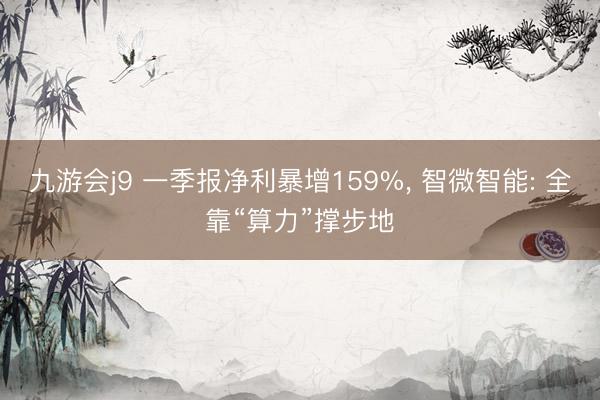 九游会j9 一季报净利暴增159%， 智微智能: 全靠“算力”撑步地